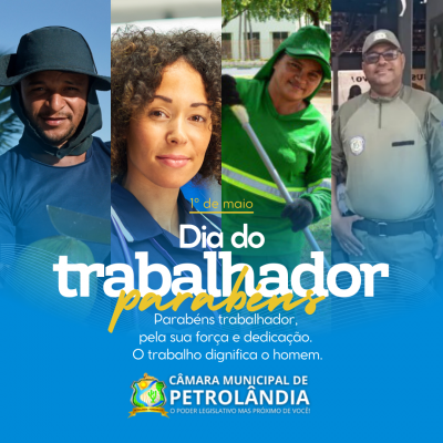 Post para Instagram Dia do trabalhador moderno azul e amarelo (1)