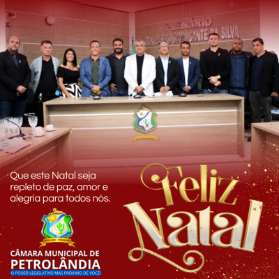 Instagram Post Feliz Natal Moderno Vermelho e Dourado