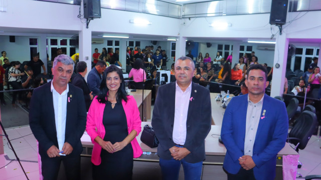 Câmara realiza 6ª Sessão Ordinária com foco na valorização da cultura e na conscientização do Outubro Rosa